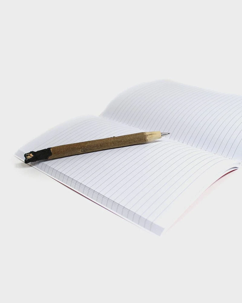 Kiriko Original Lined Notebook, Green Kumo - Image 5